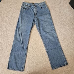 Fossil Men's Straight-Leg Jeans in Light Blue Denim 34 x 34